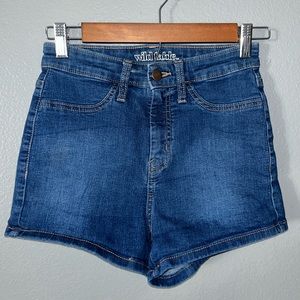 Wild Fable High Rise Stretch Denim Pin Up Style Size 4